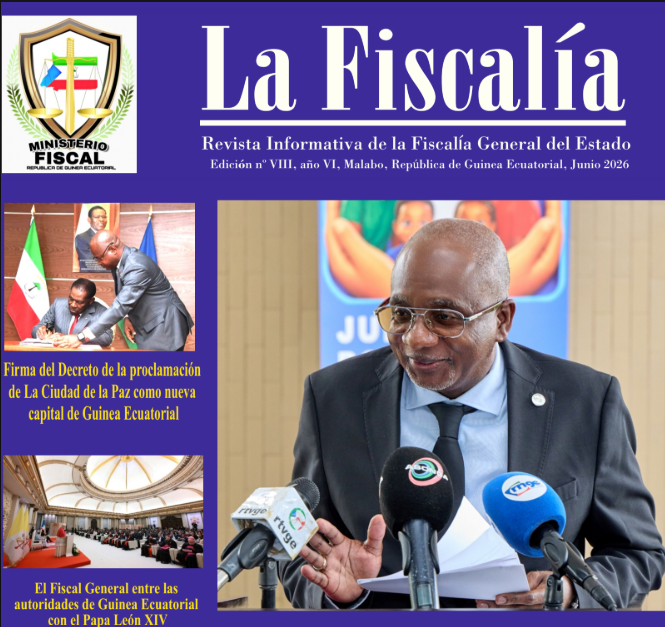 Revista de la fiscalia general de la Republica de Guinea Ecuatorial.